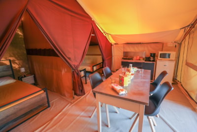 Tent Cotton Lounge 25m² - Without toilet blocks — 7