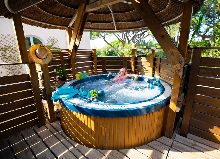 Mobil-Home Espace Sérénité Pmr - Jacuzzi