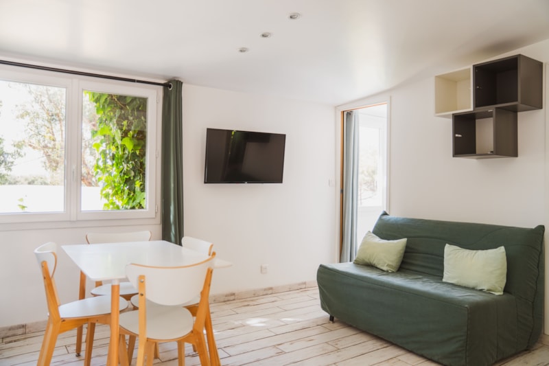 Wohnung Glycines 36 m² – 3 Zimmer – Klimaanlage + TV