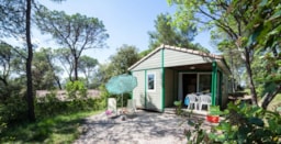 Huuraccommodatie(s) - Chalet Reve Airconditioning - Camping Le Mas de Reilhe