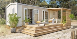 Alojamiento - Mobile-Home Grand Large Premium 2 Ch Air Conditionning + Tv - Camping Le Mas de Reilhe