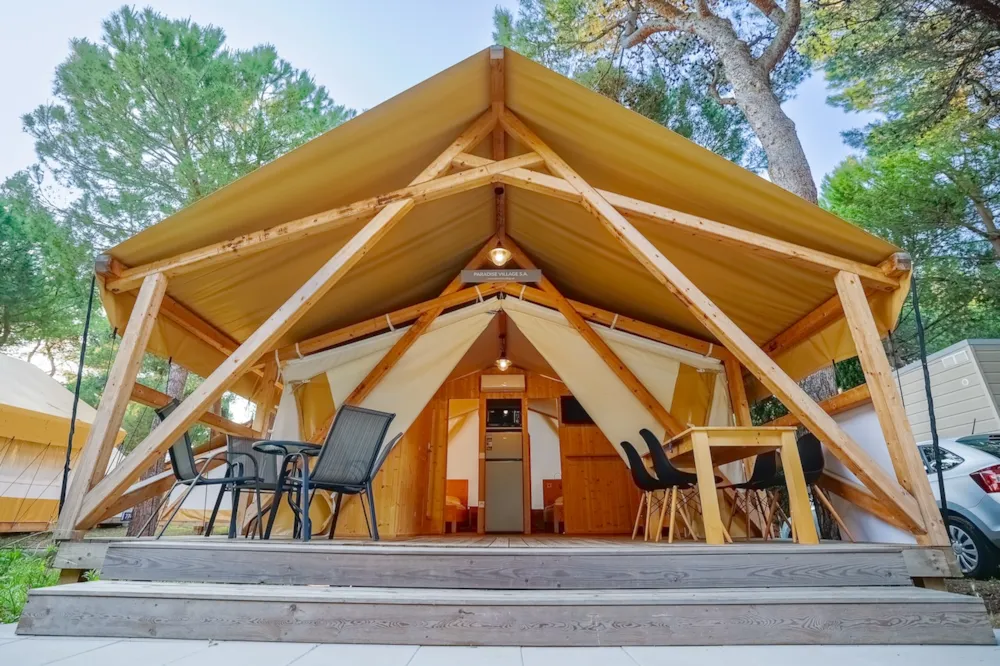 Mietunterkunft - Pineta Glamping-Zelt - Salinello Village
