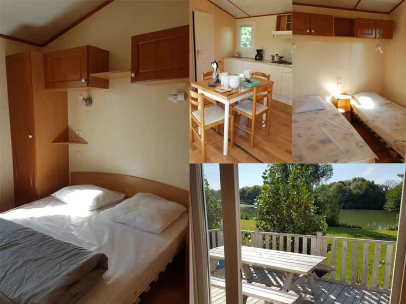 Chalet 35m² - 2 slaapkamers / Terras