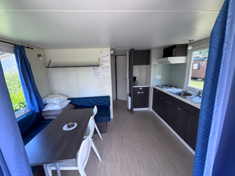 Mobil-Home 27M² Front De Lac / 2 Chambres - Terrasse