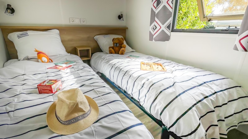 Hytte i Plougasnou – Cottage TY PREMIUM + SPA 2 chambres + Terrasse semi couverte + TV (32m² / 2022) 1/4 Pers. – photo 6