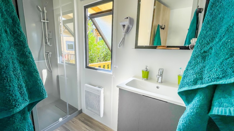 Hytte i Plougasnou – Cottage TY PREMIUM + SPA 2 chambres + Terrasse semi couverte + TV (32m² / 2022) 1/4 Pers. – photo 8
