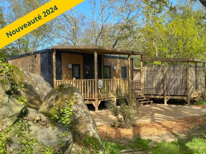 Lodge Serenity Spa Premium 2 Chambres + Spa + Terrasse Couverte + Lave-Vaisselle + Tv (32M²/2024)