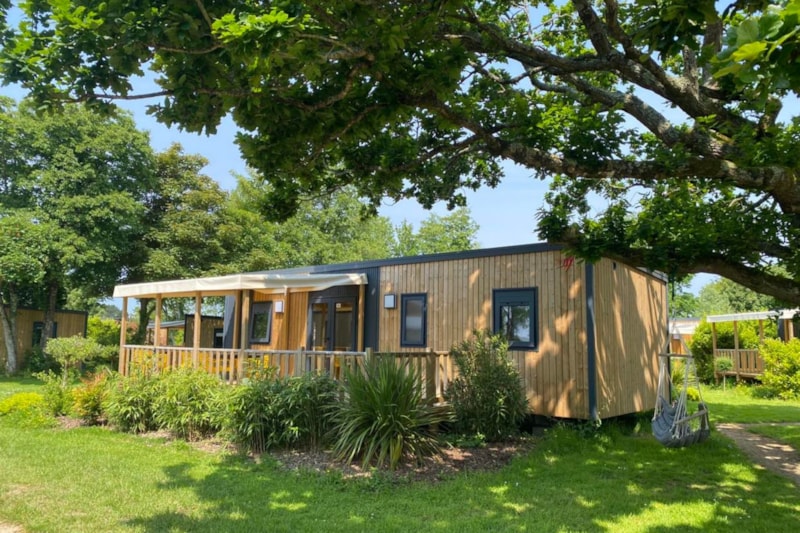 Cottage CONFORT PREMIUM 3 slaapkamers / 2 badkamers + Overdekt terras + TV (36m²/2022)