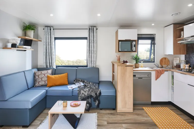 Cottage Premium : 2 Chambres + Terrasse Couverte + Lave-Vaisselle + Tv (32M²/2024)