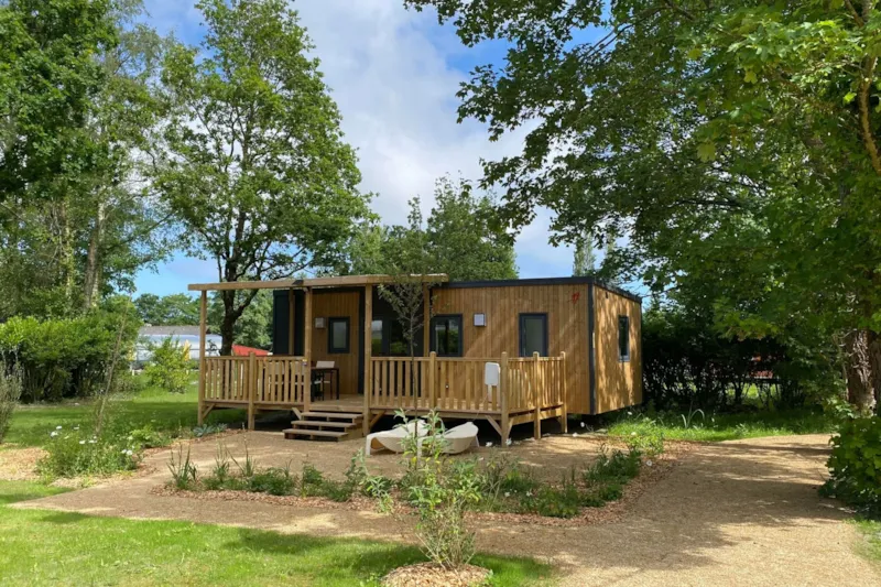 Cottage Premium : 2 Chambres + Terrasse Couverte + Lave-Vaisselle + Tv (32M²/2024)