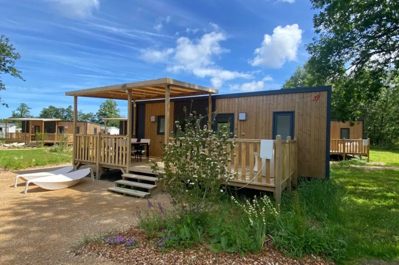 Cottage Premium : 2 Chambres + Terrasse Couverte + Lave-Vaisselle + Tv (32M²/2024)