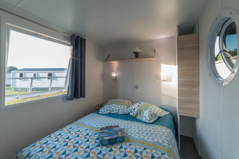 Mobil-Home Simply "O" : 2 Chambres + Terrasse Intégrée + Tv (27M²/2014)