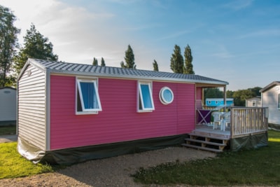 SIMPLY  Mobile Home : 3 bedrooms + Integrated terrace + TV (31m² / 2014) — 8