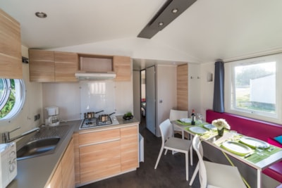 SIMPLY  Mobile Home : 3 bedrooms + Integrated terrace + TV (31m² / 2014) — 3