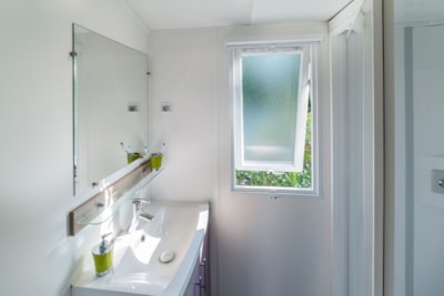 SIMPLY RIVIERA Mobile Home: 2 bedrooms + Terrace + TV (27 m² / 2013) — 7