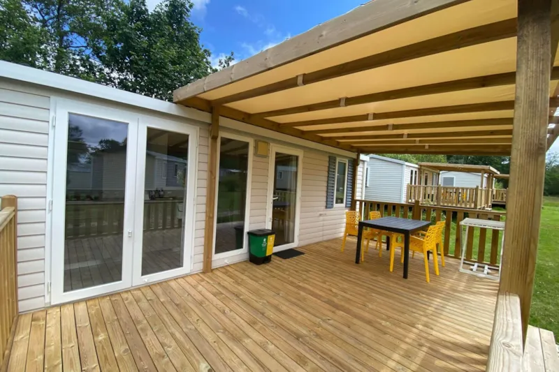 Mobil-Home Simply  : 2 Chambres + Terrasse + Tv (27 M²/2013)