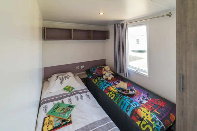Mobil-Home Simply  : 2 Chambres + Terrasse + Tv (27 M²/2013)
