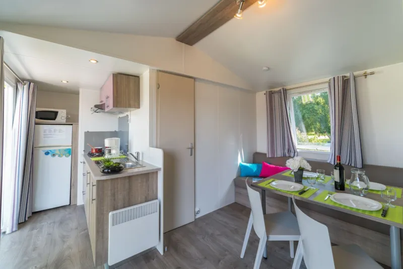 Mobil-Home Simply  : 3 Chambres + Terrasse + Tv (32M²/2013)