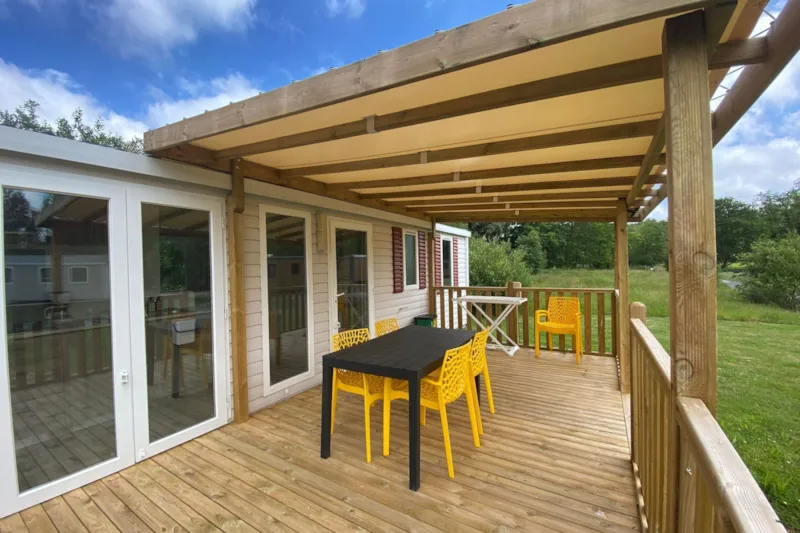 Mobil-Home Simply  : 3 Chambres + Terrasse + Tv (32M²/2013)