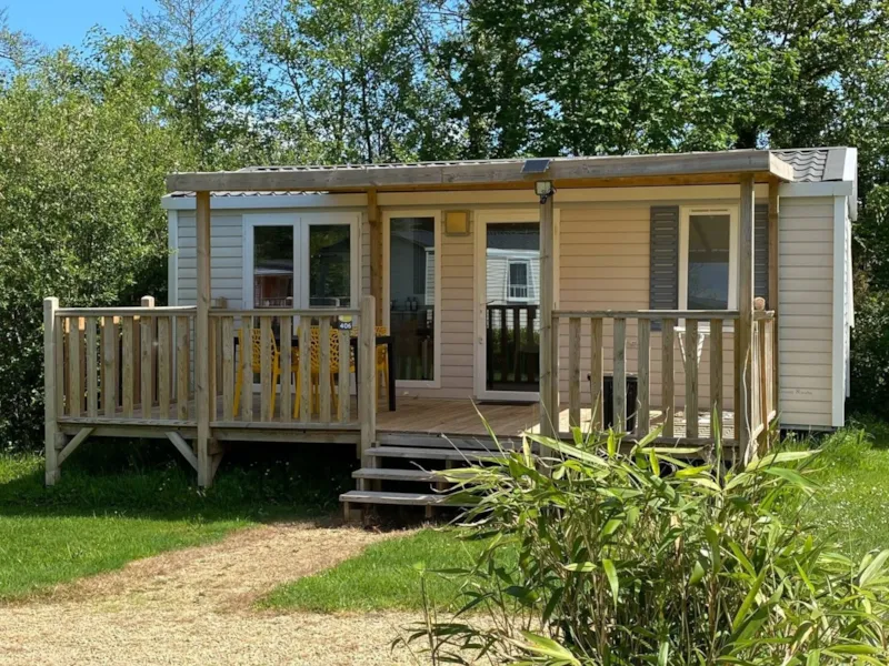 Mobil-Home Simply  : 2 Chambres + Terrasse + Tv (27 M²/2013)