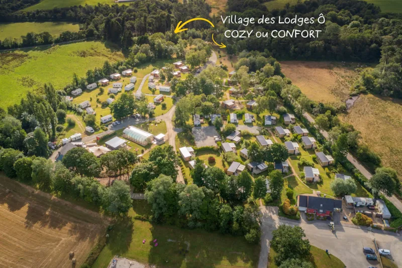 Lodge Cozy "844" : 2 Chambres + Terrasse Couverte + Lave-Vaisselle + Tv (32M²/2026)