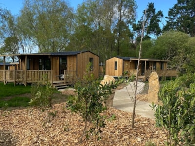 Lodge Ô COMFORT : 3 bedrooms + 2 bathrooms + Covered terrace + Dishwasher + TV (40 m²/2026) — 3