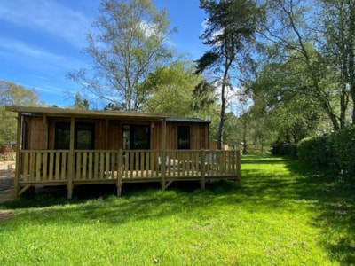 COZY Lodge "844": 2 bedrooms + Covered terrace + Dishwasher + TV (32 m² / 2026) — 3
