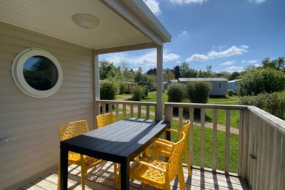 SIMPLY "Rando" Mobile Home: 2 bedrooms + Built-in terrace + TV (25 m² / 2014)