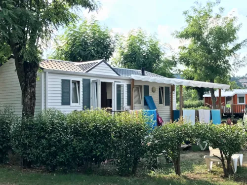 Mietunterkunft - Mobilheim Zen - 3 Schlafzimmer - image n°2 - Camping Acacias