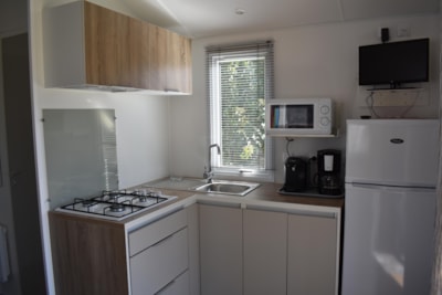 Panama mobile home, 32 m² (23 m² + 9 m² terrace) – 2 bedrooms
