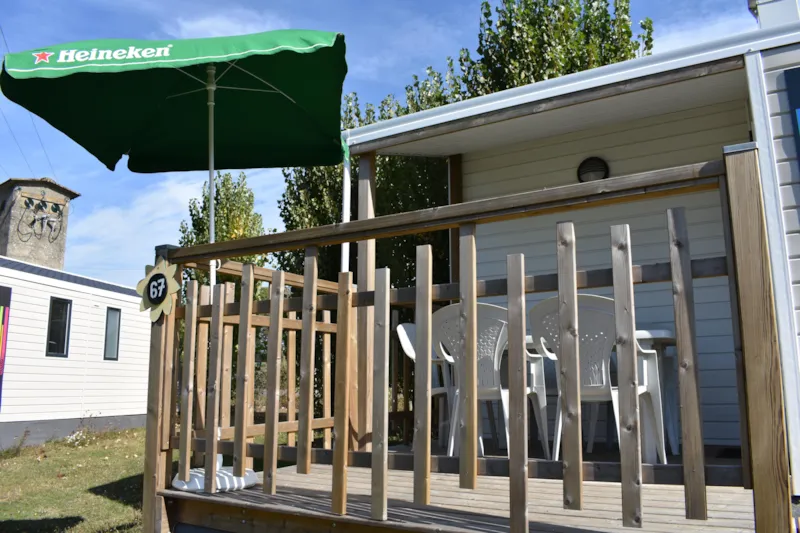 Mobil Home Malaga 38M² (30M² + Terrasse De 8M²)- 3 Chambres