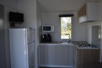 Malaga mobile home, 38 m² (30 m² + 8 m² terrace) – 3 bedrooms