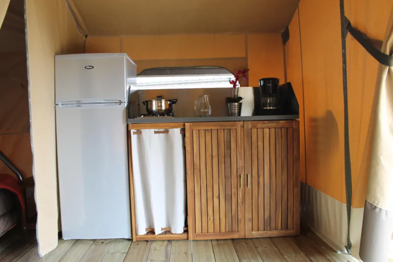 Tente Safari Kenya 30M² - 2 Chambres - Sans Sanitaires