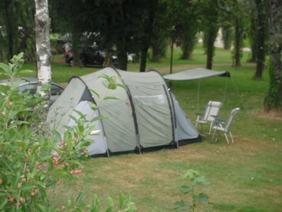 Nature campsite without electricity