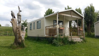 Panama mobile home, 32 m² (23 m² + 9 m² terrace) – 2 bedrooms
