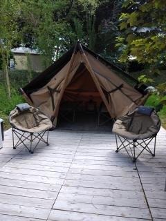 Bivouac tent - 1 room - 24m² terrace