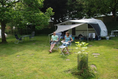 XXL pitch measuring over 200m² with 6A electricity