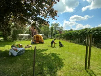 Pitch - Pitch Xxl 300M² + Dog Pens - Camping Les Tournesols