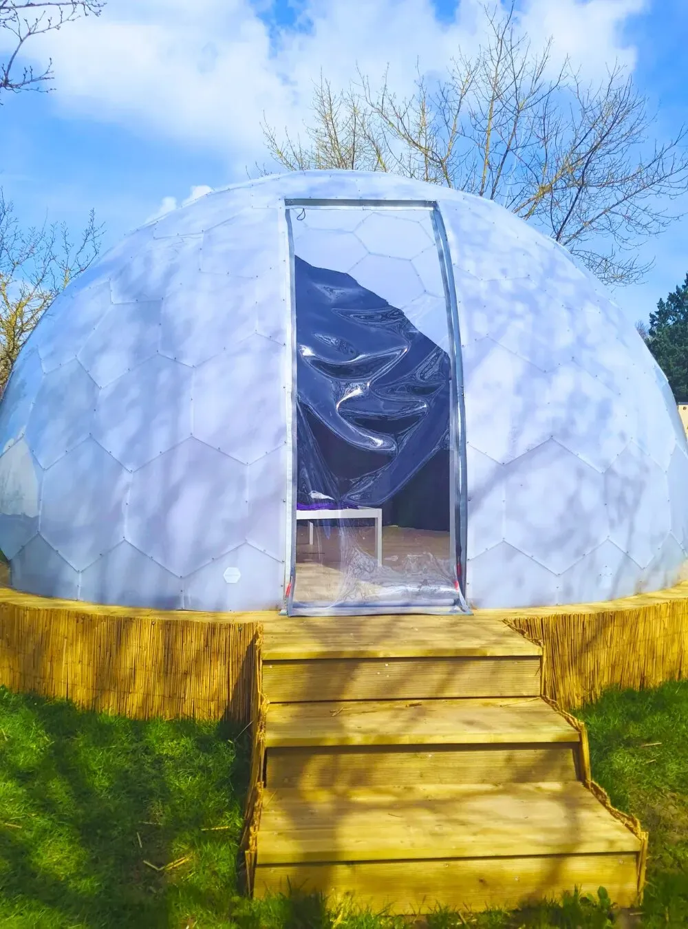 Romantische Glamping-Kuppel (2 Pers.)