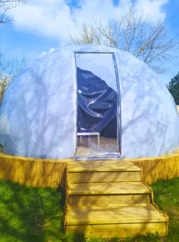 Location - Dôme Glamping Romantique (2 Pers.) - Resort & Camping - Val de Braye