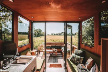 Mietunterkunft - Polder Cabin - Camping 't Weergors