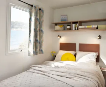 Mietunterkunft - Mobil-Home Super Venus Rivieira M7 - Camping MARINA PLAGE
