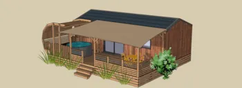 Mietunterkunft - Mobile Home Oceane Spa - Camping LA PRESQU'ILE DE GIENS