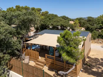 Mietunterkunft - Mobile Home Oceane Spa - Camping LA PRESQU'ILE DE GIENS