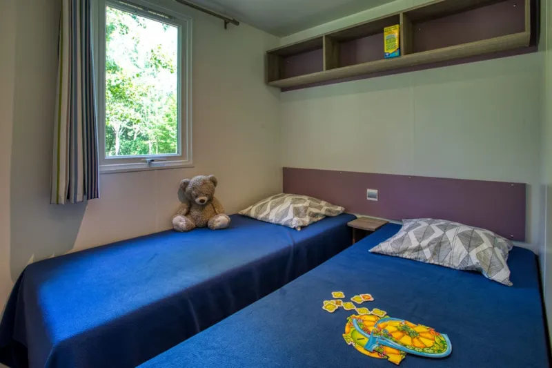 Mobil-Home Super Vénus 22M² - 2 Chambres - Terrasse Semi-Couverte 12M² - Tv