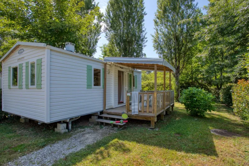 Mobil-Home Super Mercure 26M² - 2 Chambres - Terrasse Semi-Couverte 11M² - Tv