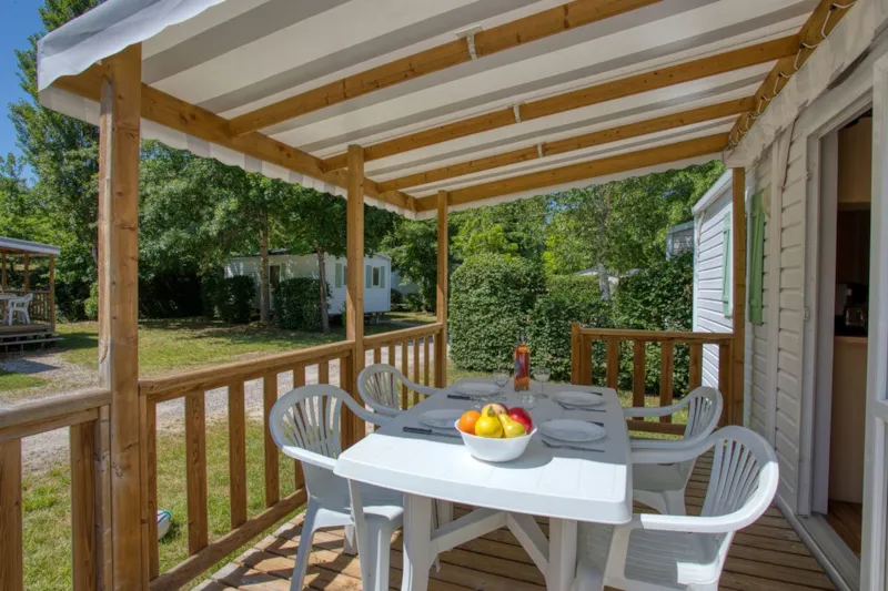 Mobil-Home Mercure Family 26M² - 2 Chambres - Terrasse Semi-Couverte 11M² - Tv