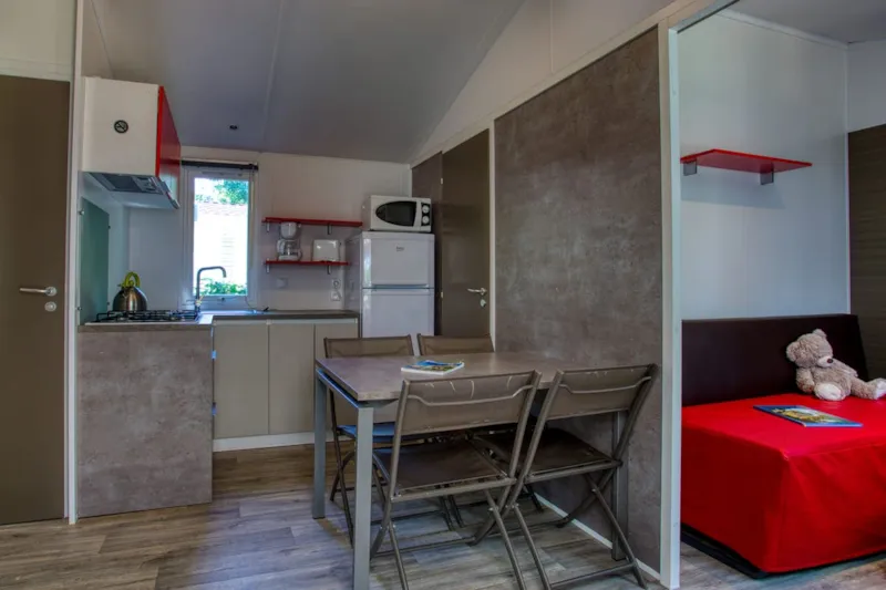 Mobil-Home Bermudes 27M² - 2/3 Chambres - Terrasse Semi-Couverte 12M² - Tv