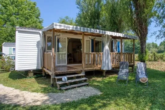 Mobil-Home Super Sélénia 35M² - 2 Chambres - Terrasse Couverte 15M² - Tv - Lave Vaisselle