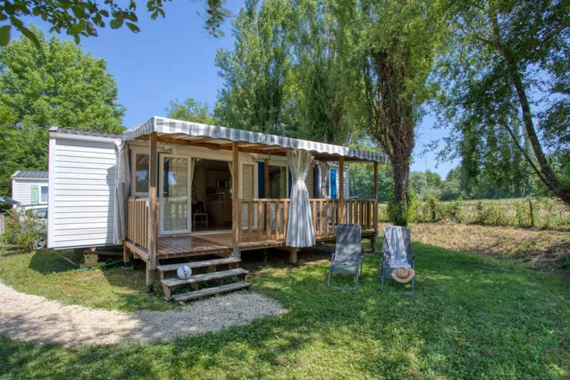 Mobil-Home Super Sélénia 35M² - 2 Chambres - Terrasse Couverte 15M² - Tv - Lave Vaisselle